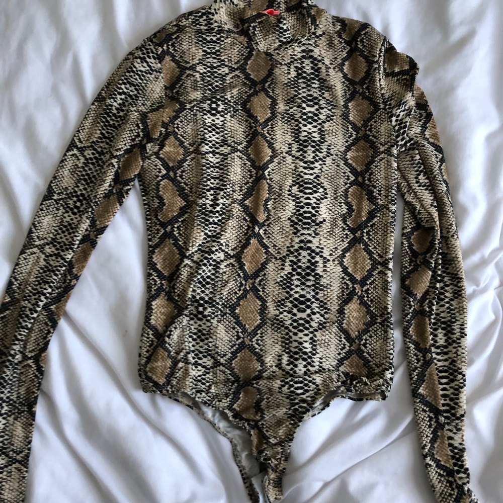 SNAKESKIN BODYSUIT FROM VANILLA SKY